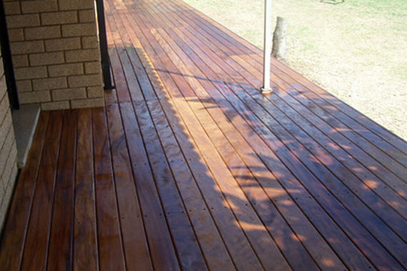 African Albezzia Decking