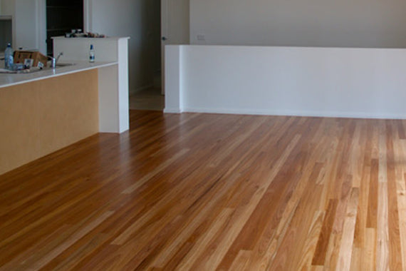Blackbutt Flooring Finished with Water Based Satin