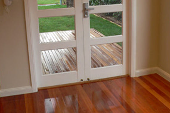 Jarrah Flooring Blended with Merbau Decking