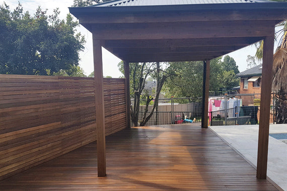 Nordic Redwood Pergola