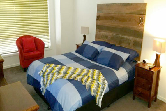 Finished Bedroom Wall Cladding