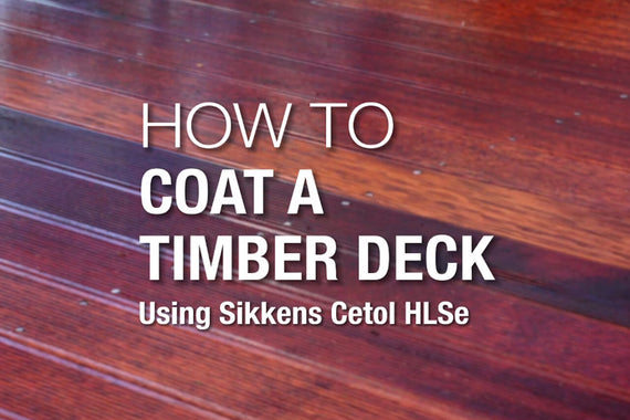 How to Coat a Timber Deck using Sikkens Cetol HLSe