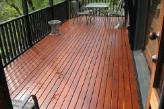 Fine Wood Ironbark Deck