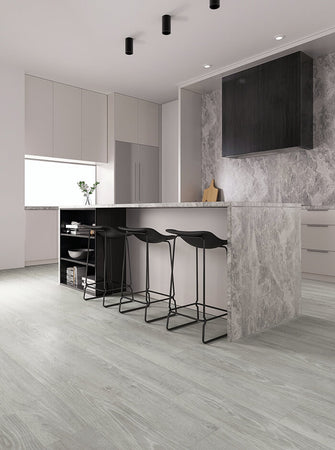 Resistance Hybrid SPC Flooring - 1503 Mist