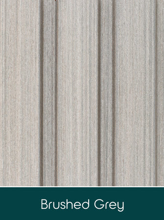 Brushed Grey - Resistance 3D Panelling