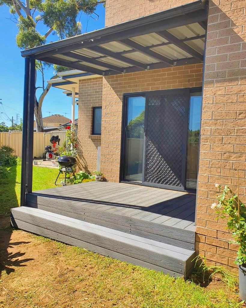 Composite Decking (Antique Grey) - Abbey Timber