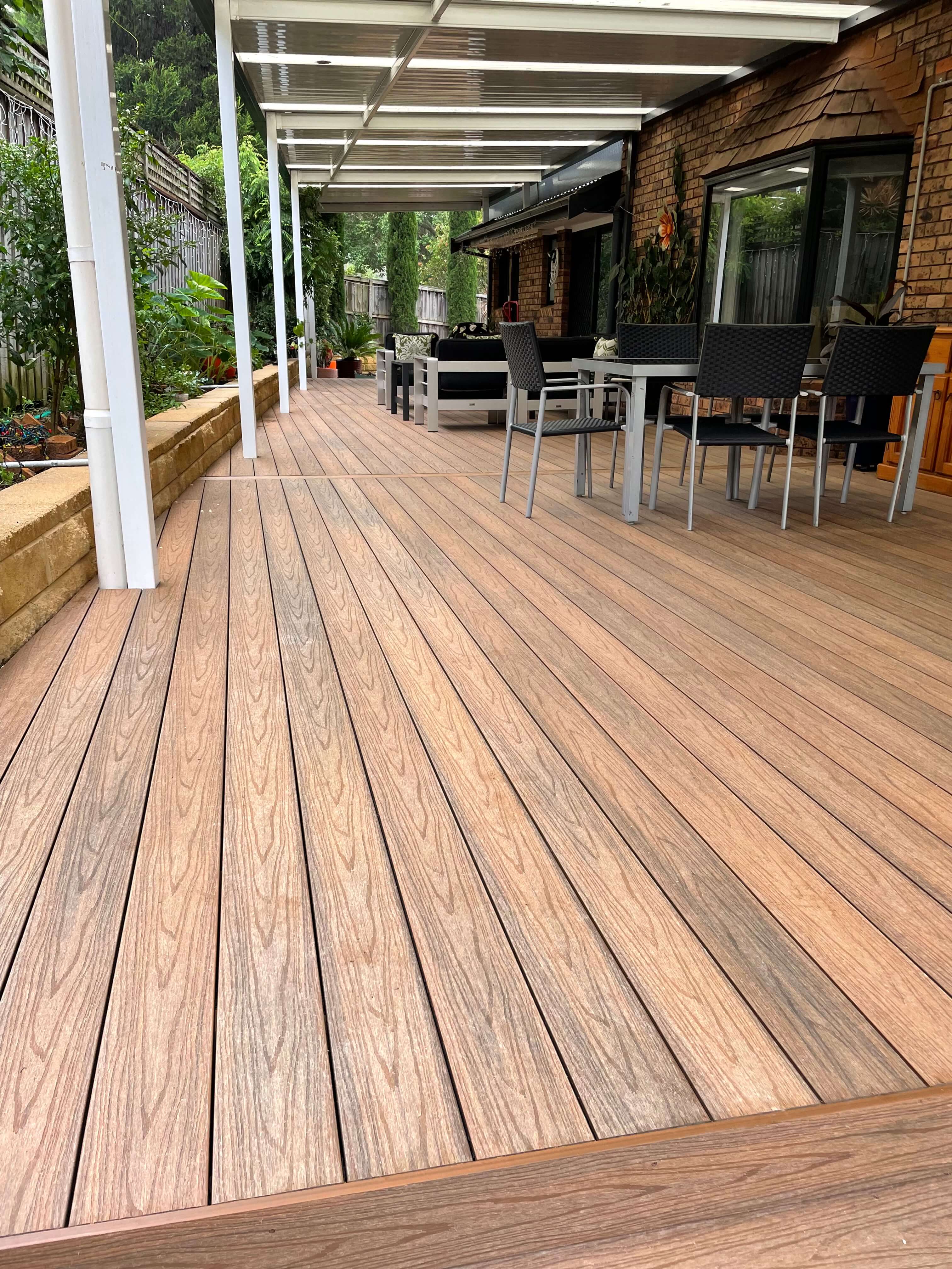 Spotted Gum Composite Decking - Abbey Timber