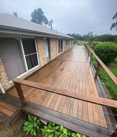 Spotted Gum - Modern Deck Classic Board