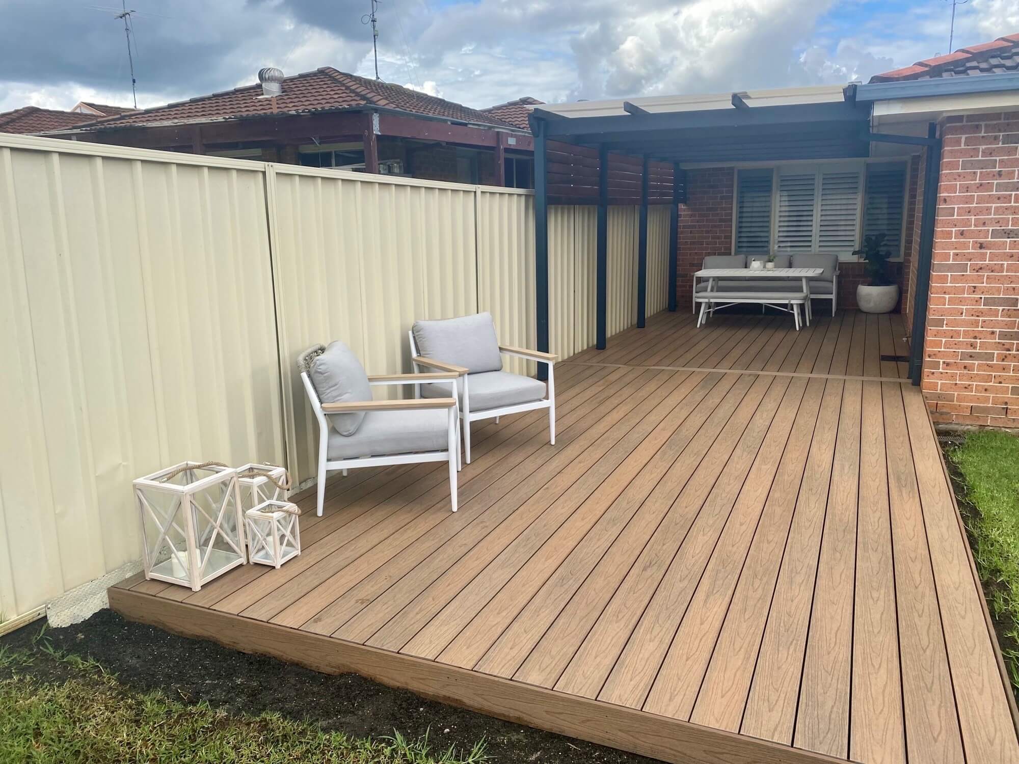 Spotted Gum Composite Decking - Abbey Timber