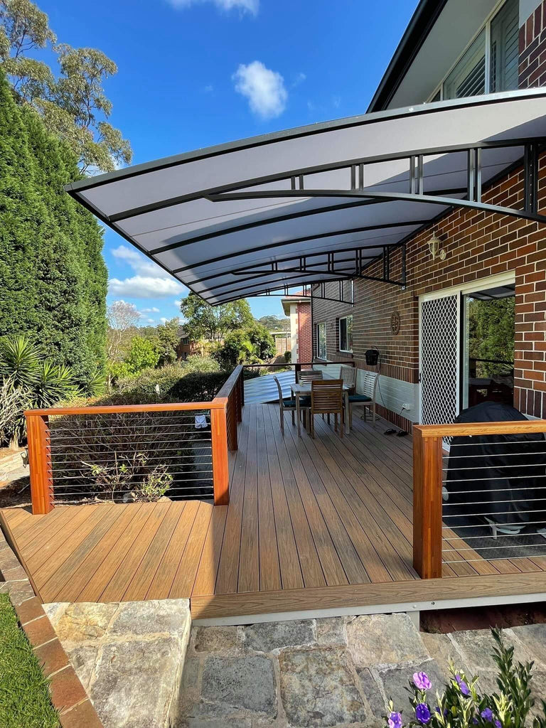 Spotted Gum Composite Decking - Abbey Timber