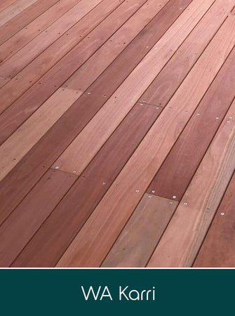 WA Karri Timber Decking